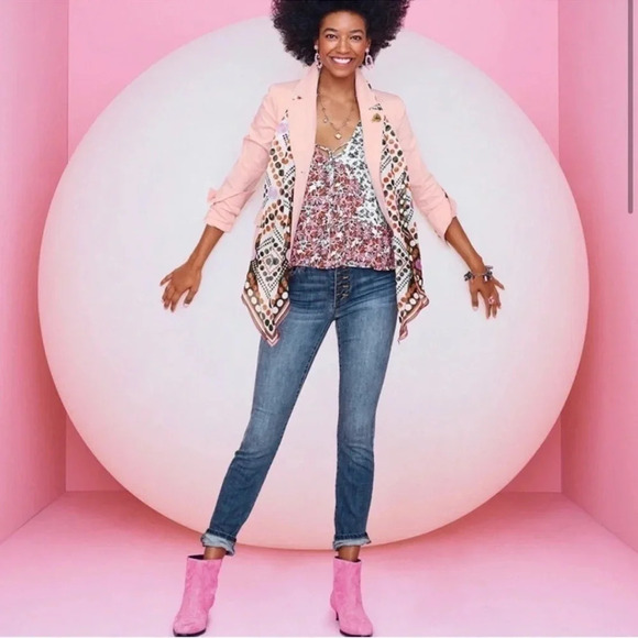 CAbi Tops - Cabi #5730 Seraphina layered blouse top XS